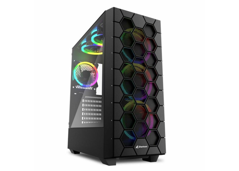 Sharkoon RGB HEX Desktop Zwart