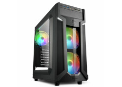 Sharkoon VG6-W RGB Midi Tower Zwart