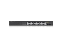 Zyxel GS1900-24HP Managed Gigabit Ethernet (10/100/1000) 1U Zwart