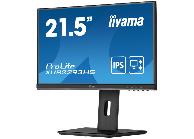 iiyama ProLite XUB2293HS-B5 computer monitor 54,6 cm (21.5") 1920 x 1080 Pixels Full HD LED Zwart