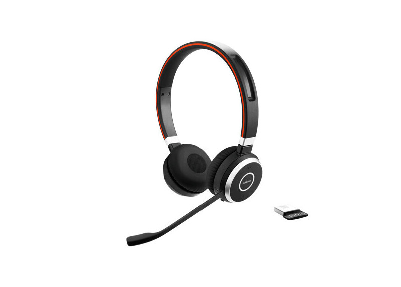 Jabra Evolve 65 Headset Bedraad en draadloos Hoofdband Oproepen/muziek Micro-USB Bluetooth Zwart