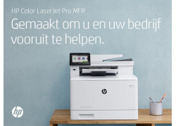 HP Color LaserJet Pro MFP M479fnw, Printen, kopiëren, scannen, fax, e-mail, Scannen naar e-mail/pdf; ADF voor 50 vel ongekruld