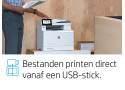 HP Color LaserJet Pro MFP M479fnw, Printen, kopiëren, scannen, fax, e-mail, Scannen naar e-mail/pdf; ADF voor 50 vel ongekruld