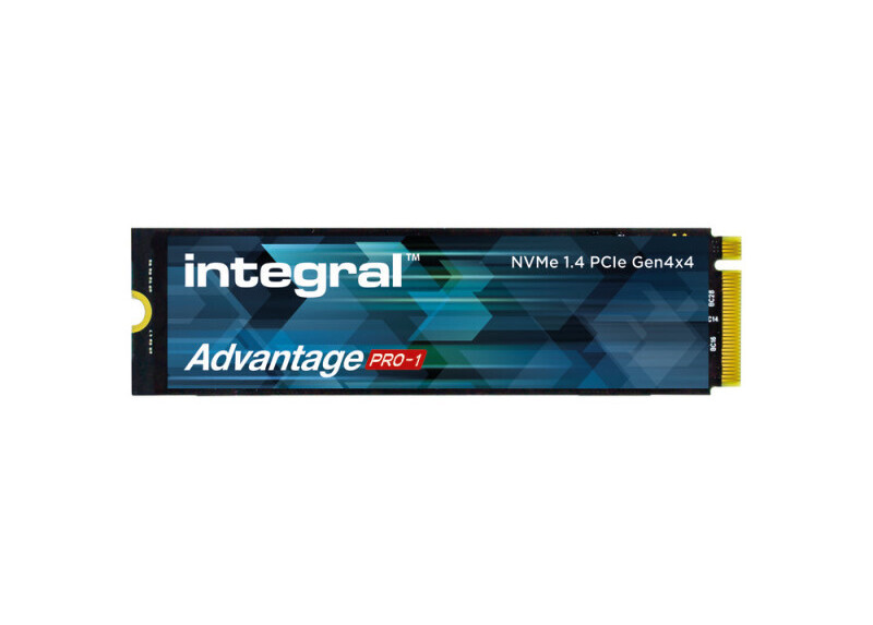 Integral 1 TB (1000 GB) ADVANTAGE PRO-1 M.2 2280 PCIE GEN4 NVME SSD PCI Express 4.0 TLC