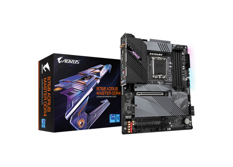 Gigabyte B760 AORUS MASTER DDR4 (rev. 1.0) Intel B760 Express LGA 1700 ATX