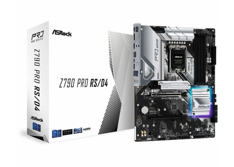 Asrock Z790 Pro RS/D4 Intel Z790 LGA 1700 ATX