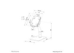 Neomounts tafelblad tablethouder