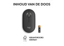 Logitech Pebble 2 M350s muis Ambidextrous RF-draadloos + Bluetooth Optisch 4000 DPI