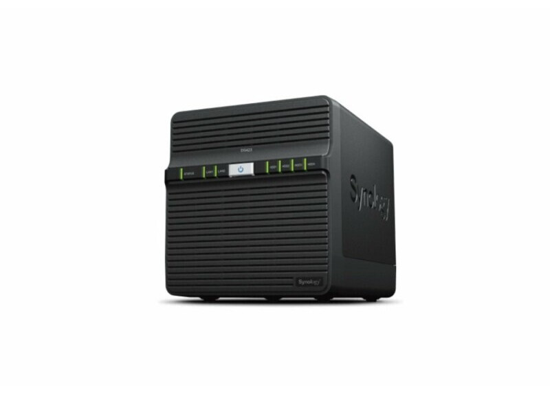 Synology DiskStation DS423 data-opslag-server NAS Ethernet LAN Zwart RTD1619B