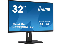 iiyama ProLite XB3288UHSU-B5 computer monitor 80 cm (31.5") 3840 x 2160 Pixels 4K Ultra HD LCD Zwart