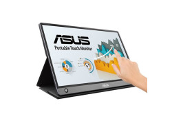 ASUS MB16AMT computer monitor 39,6 cm (15.6") 1920 x 1080 Pixels Full HD LED Touchscreen Multi-gebruiker Zwart, Grijs