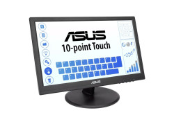 ASUS VT168HR computer monitor 39,6 cm (15.6") 1366 x 768 Pixels WXGA LED Touchscreen Zwart