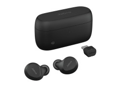 Jabra Evolve2 Buds Headset True Wireless Stereo (TWS) In-ear Oproepen/muziek Bluetooth Zwart