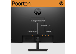 MON HP V27i 27Inch G5 IPS Zwart 75HZ DisplayPort, HDMI, VGA