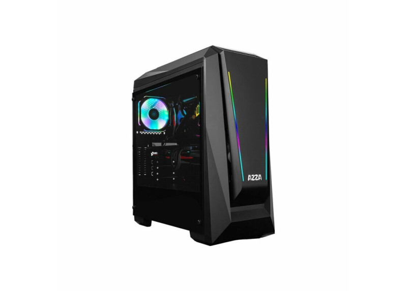 Case Azza Chroma 410A Midi Tower Zwart