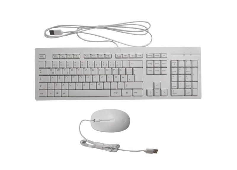 HP Wired Desktopset Toetsenbord + Muis ( QWERTZ )