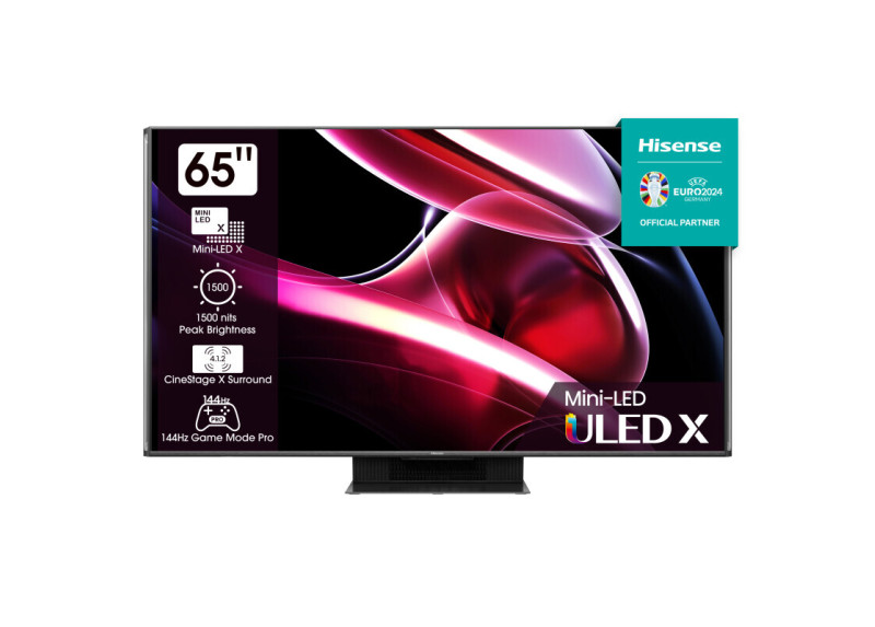 Hisense 65UXKQ tv 165,1 cm (65") 4K Ultra HD Smart TV Wifi Zwart 650 cd/m²