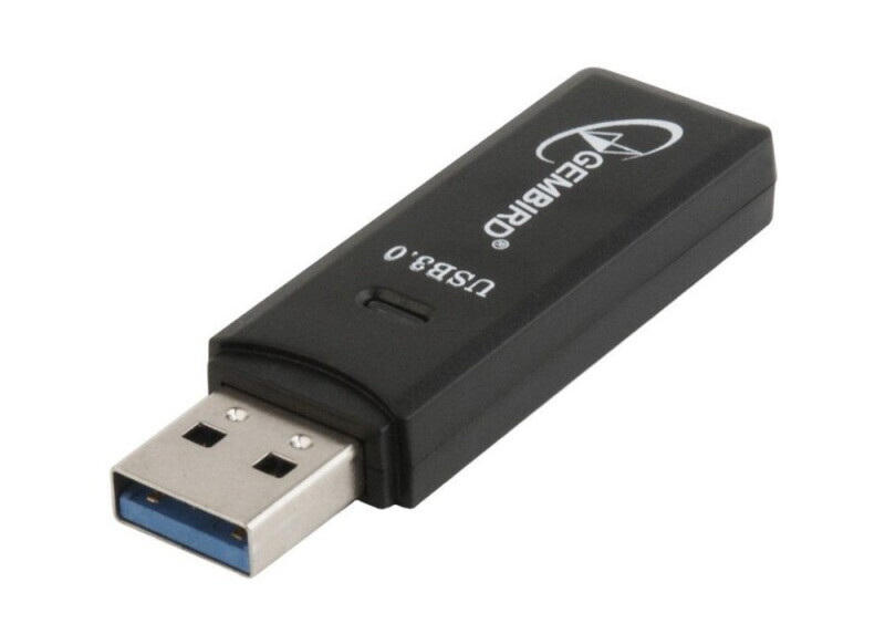 Gembird UHB-CR3-01 geheugenkaartlezer USB Zwart