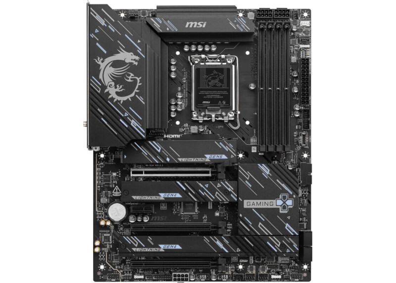 MSI Z890 GAMING PLUS WIFI moederbord Intel Z890 LGA 1851 (Socket V1) ATX