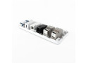 ACT Unloaded Surface keystone mount box voor 6 keystone jacks