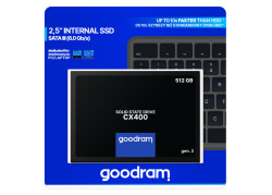 Goodram CX400 gen.2 2.5" 512 GB SATA III 3D TLC NAND