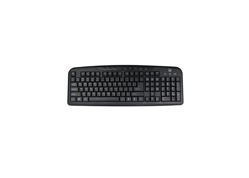 Ewent EW3130 toetsenbord USB QWERTY Engels Zwart