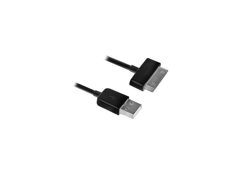 Ewent EW9907 mobiele telefoonkabel Zwart 1 m USB A Samsung 30-pin