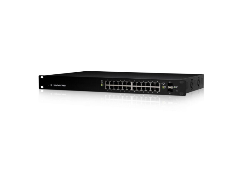 Ubiquiti Networks ES-24-250W netwerk-switch Managed L2/L3 Gigabit Ethernet (10/100/1000) Power over Ethernet (PoE) 1U Zwart