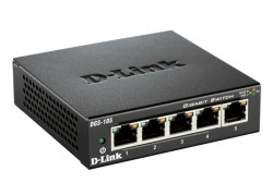 D-Link DGS-105 netwerk-switch Unmanaged Zwart