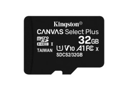 Kingston Technology Canvas Select Plus flashgeheugen 32 GB MicroSDHC UHS-I Klasse 10