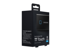 Samsung MU-PC1T0K, T7 Touch, 1000 GB, USB Type-C, 3.2 Gen 2 (3.1 Gen 2), 1050 MB/s, Wachtwoordbeveiliging, Zwart