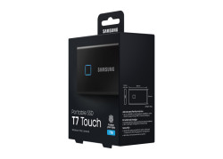 Samsung MU-PC1T0K, T7 Touch, 1000 GB, USB Type-C, 3.2 Gen 2 (3.1 Gen 2), 1050 MB/s, Wachtwoordbeveiliging, Zwart