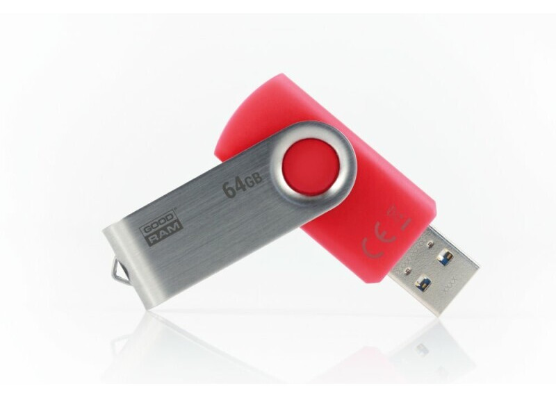 Goodram UTS3 USB flash drive 64 GB USB Type-A 3.2 Gen 1 (3.1 Gen 1) Rood