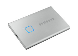 Samsung MU-PC1T0S, T7 Touch, 1000 GB, USB Type-C, 3.2 Gen 2 (3.1 Gen 2), 1050 MB/s, Wachtwoordbeveiliging, Zilver