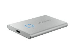 Samsung MU-PC1T0S, T7 Touch, 1000 GB, USB Type-C, 3.2 Gen 2 (3.1 Gen 2), 1050 MB/s, Wachtwoordbeveiliging, Zilver