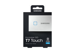 Samsung MU-PC1T0S, T7 Touch, 1000 GB, USB Type-C, 3.2 Gen 2 (3.1 Gen 2), 1050 MB/s, Wachtwoordbeveiliging, Zilver