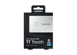 Samsung MU-PC1T0S, T7 Touch, 1000 GB, USB Type-C, 3.2 Gen 2 (3.1 Gen 2), 1050 MB/s, Wachtwoordbeveiliging, Zilver