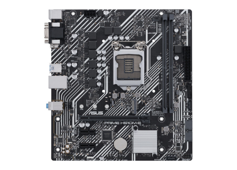 ASUS PRIME H510M-E | Socket LGA 1200 | Intel H510 | 2xDDR4 | Micro-ATX | Moederbord