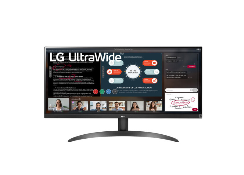 LG 29WP500-B computer monitor 73,7 cm (29") 2560 x 1080 Pixels UltraWide Full HD LED Zwart