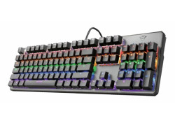 Trust GXT 865 Asta - Gaming Toetsenbord - Mechanisch - Qwerty - Zwart