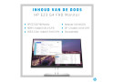 HP E-Series E23 G4 58,4 cm (23") 1920 x 1080 Pixels Full HD LCD Zwart, Zilver