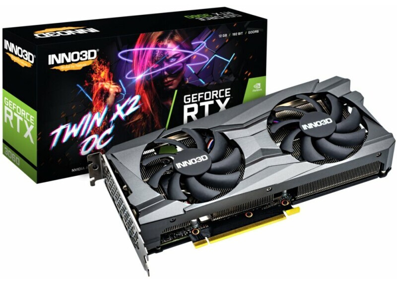 Inno3D GeForce RTX 3060 TWIN X2 OC LHR