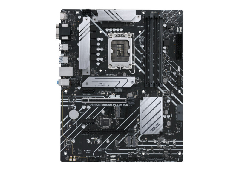 ASUS PRIME B660-PLUS D4 | Socket LGA 1700 | Intel B660 | 4xDDR4 | ATX | Moederbord