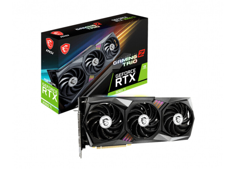 MSI RTX 3060 TI Gaming Z Trio 8G LHR NVIDIA GeForce RTX 3060 Ti 8 GB GDDR6