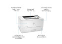 HP LaserJet Enterprise M406dn, Zwart-wit, Printer voor Bedrijf, Print, Compact formaat; Optimale beveiliging; Dubbelzijdig print