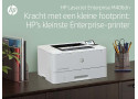 HP LaserJet Enterprise M406dn, Zwart-wit, Printer voor Bedrijf, Print, Compact formaat; Optimale beveiliging; Dubbelzijdig print