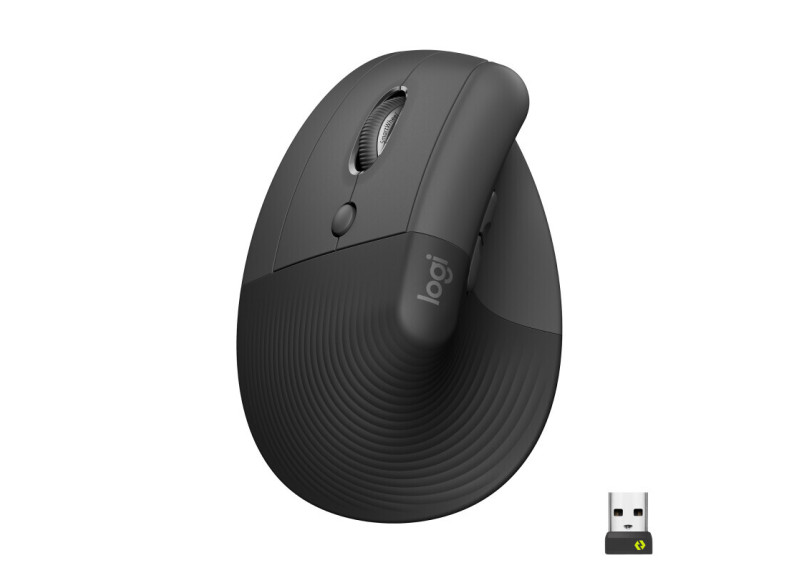 Logitech Lift muis Linkshandig RF-draadloos + Bluetooth Optisch 4000 DPI