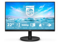 Philips V Line 221V8A/00 LED display 54,6 cm (21.5") 1920 x 1080 Pixels Full HD Zwart