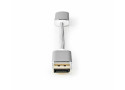 Nedis CCTB37150AL02 video kabel adapter 0,2 m DisplayPort HDMI Zilver