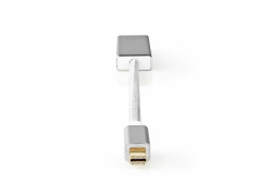 Nedis CCTB37450AL02 DisplayPort kabel 0,2 m Mini DisplayPort Zilver